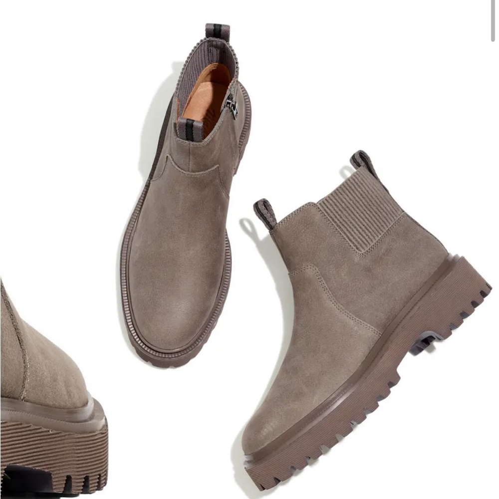 NWT Madewell Calvin Lug Commuter Bootie